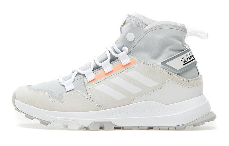 Adidas Adidas Terrex Hikster Mid Hiking Trendy Breathable Mid top Hiking Shoes Unisex Gray