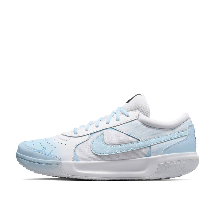 Nike Nike Court Lite 3 Blue Trace Cushioning Low top Tennis Shoes Men's Blue White