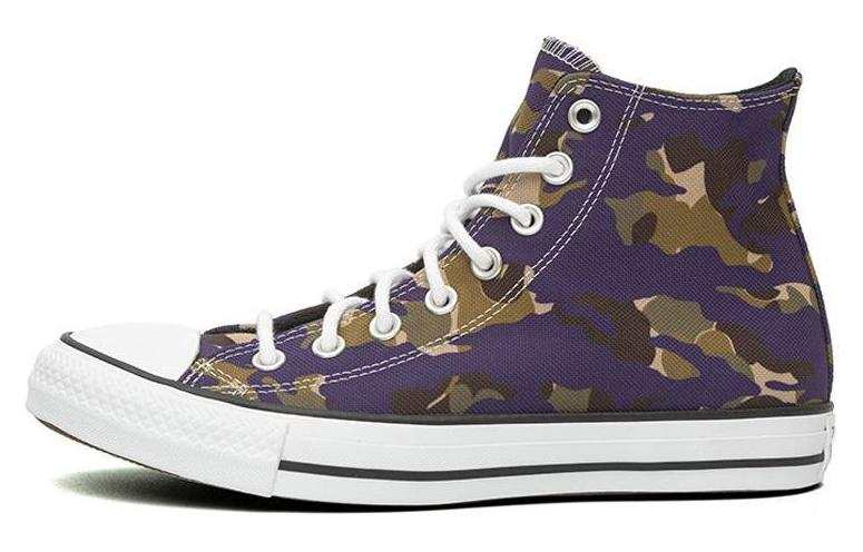 Converse Converse Chuck Taylor All Star Allover Camo High Top Purple
