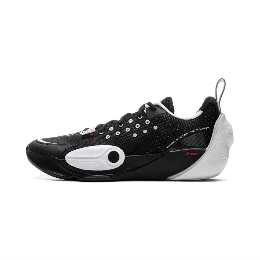 Li-Ning Li Ning All City 13 Cushioning Abrasion Resistant Slip Resistant Low top Basketball Shoes Men's Black White