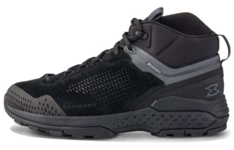 GARMONT T4 Groove Slip Resistant Abrasion Resistant Mid top Outdoor Shoes Unisex Black