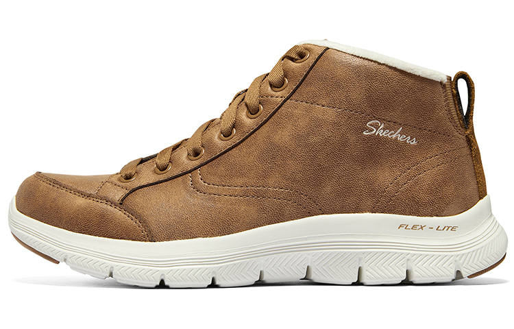 Skechers Flex Appeal 4.0 Thermal Abrasion Resistant Comfortable Crew Snow Boots Women's Chestnut