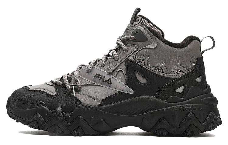 FILA Disruptor Mid High Top Shoes 'Black Sky Grey' Women's