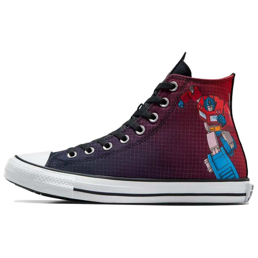 Converse TRANSFORMERS x Converse All Star Chuck Taylor Comfortable Abrasion Resistant Abrasion Resistant High top Canvas Shoes