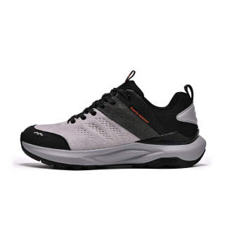 TUTU Abrasion Resistant Cushioning Slip Resistant Low top Hiking Shoes Unisex Light Gray