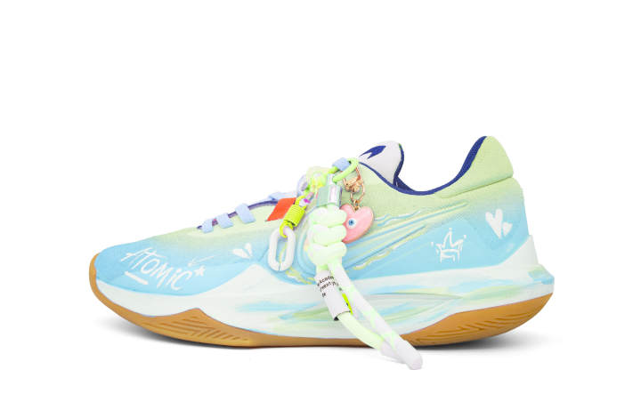 Nike Nike Precision 6 ATOMIC AOKUSU Cushioning Abrasion Resistant Cushioning, Wear Resistant Low top Basketball Shoes Men's