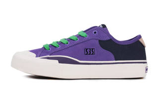 SEW BY SOU Canvas Shoes Unisex Charcoal Purple