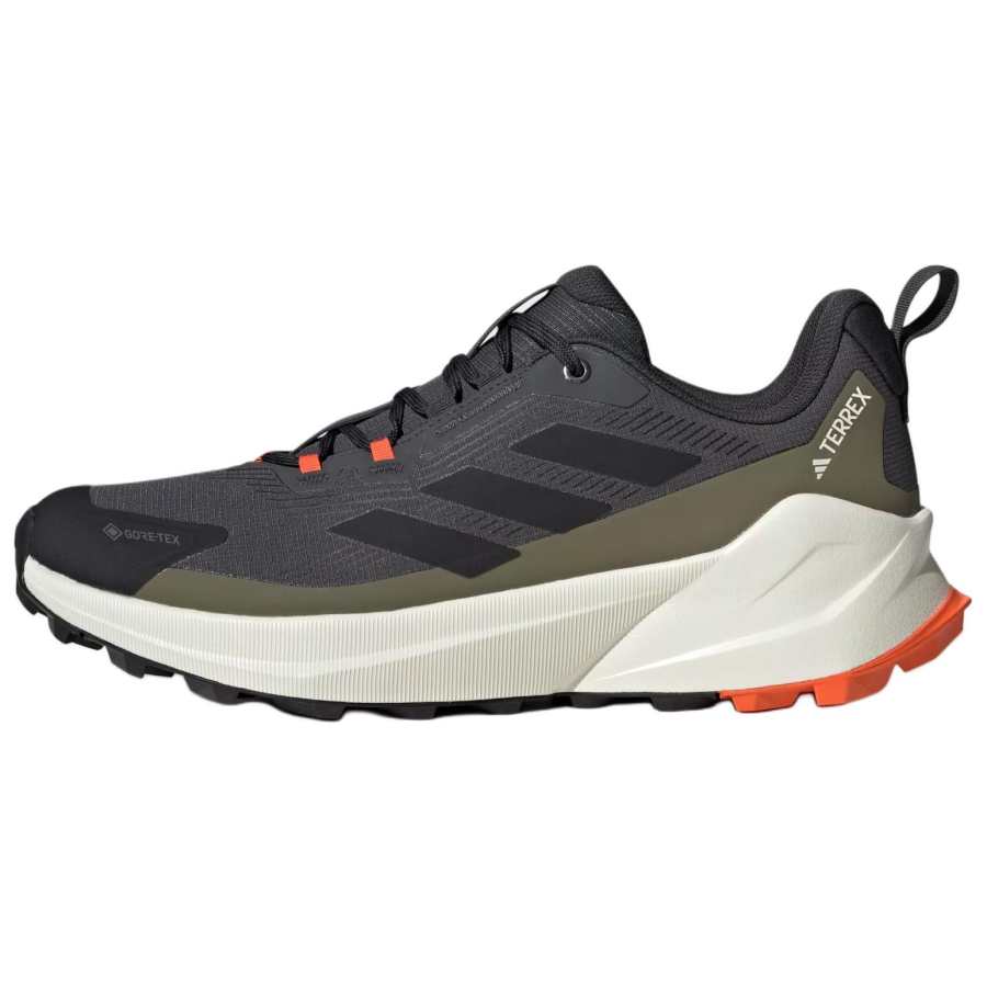 Adidas Adidas TERREX TRAILMAKER 2.0 Slip Resistant Abrasion Resistant Low top Hiking Shoes Unisex Gray Green White