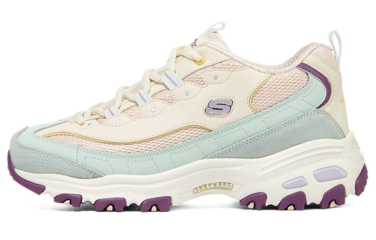 Skechers D'Lites 1.0 'Blue Yellow Pink' Women's