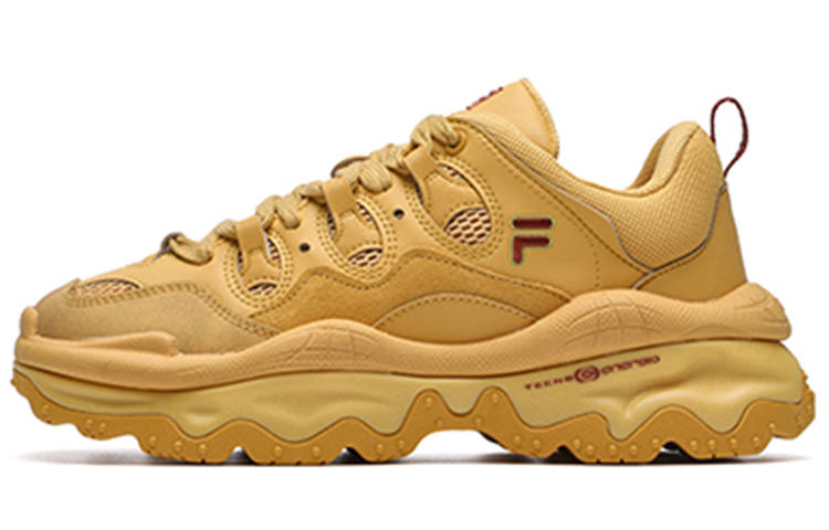 FILA FUSION QD96 Athletic Shoes 'Yellow' Women's