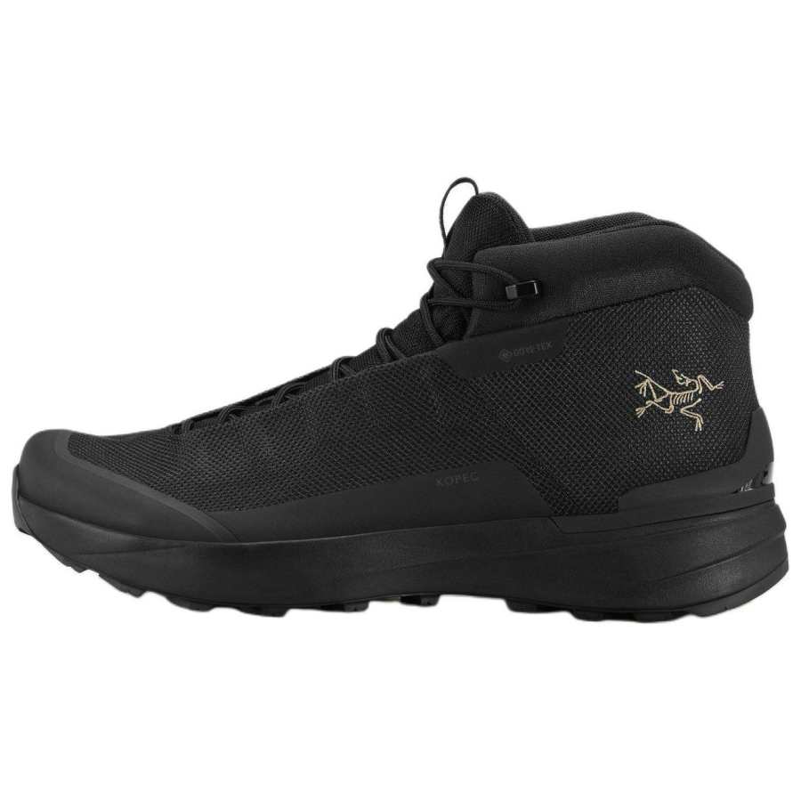 Arcteryx Arc'teryx Slip Resistant Abrasion Resistant Mid top Hiking Shoes Men's Black