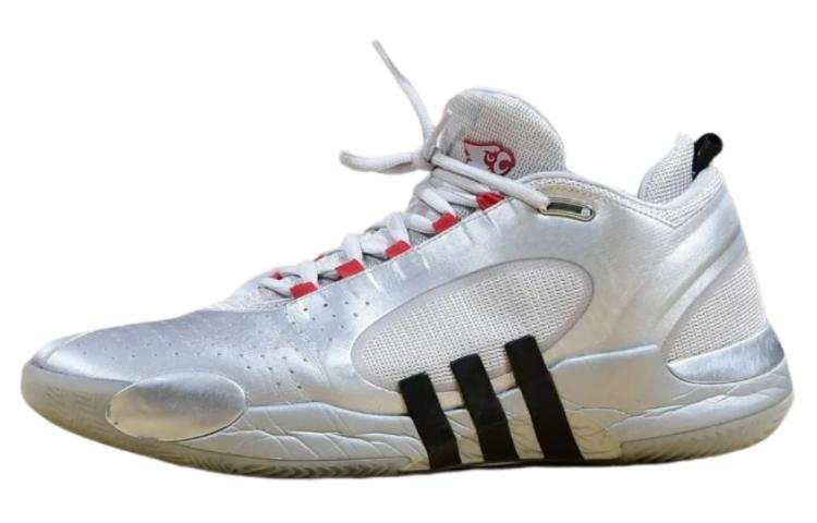 Adidas Adidas D.O.N. Issue #5 Abrasion Resistant Breathable Low top Basketball Shoes Men's Silver