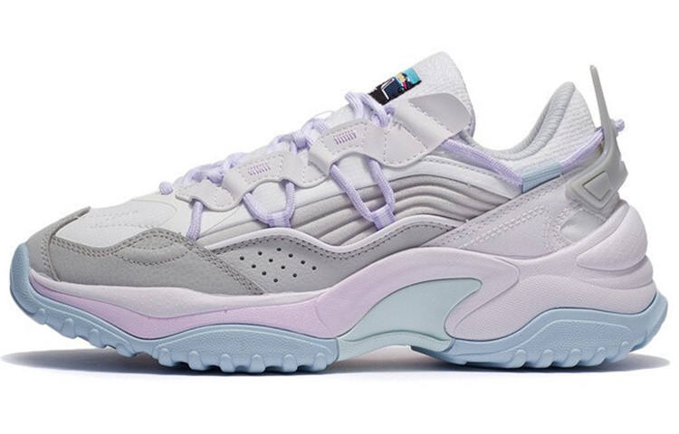 Li-Ning Li Ning Aurora WindWalker V2 Cushioning Low top Sports Casual Shoes Women's White Gray