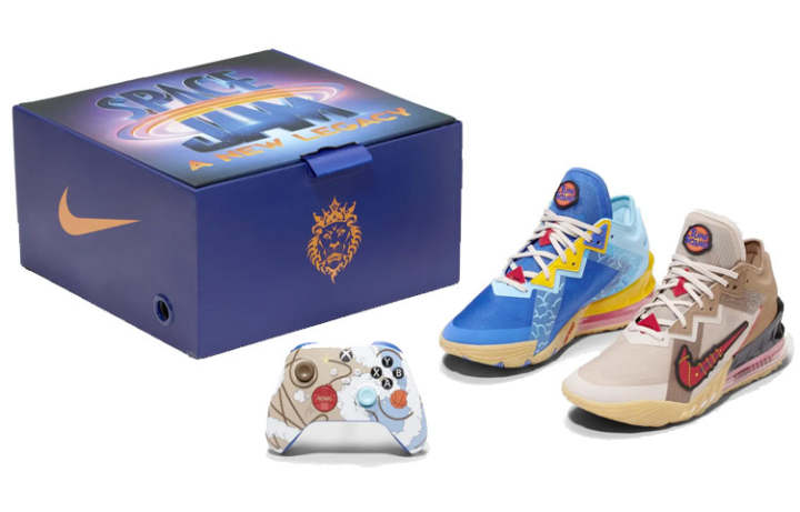 Nike Xbox x Nike Lebron 18 Low 'Wile E. X Roadrunner' Air Slam Dunk Abrasion Resistant Support Abrasion Resistant Support