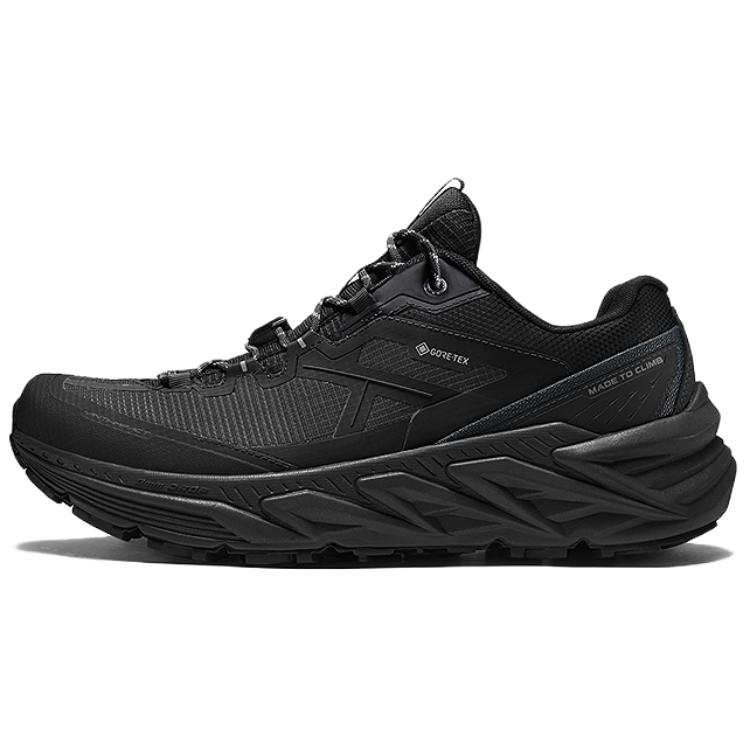 KAILAS Slip Resistant And Breathable Low top Hiking Shoes Men's Ink Black