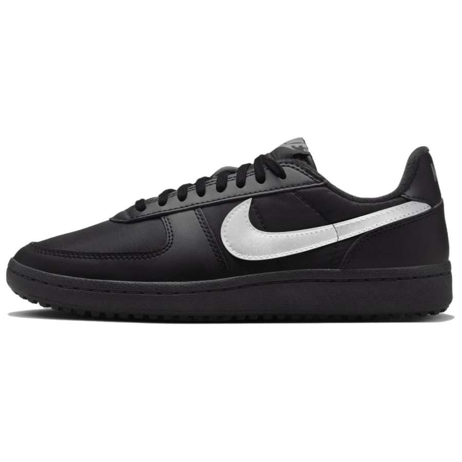 Nike Nike Field General '82 Synthetic Leather, Textile Low top Skateboard Shoes Women's Black