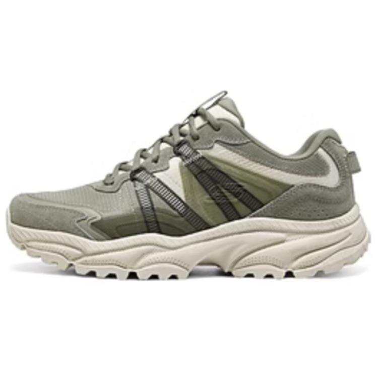 Skechers OUTDOOR Soft And Comfortable Low top Hiking Shoes Men's Gray