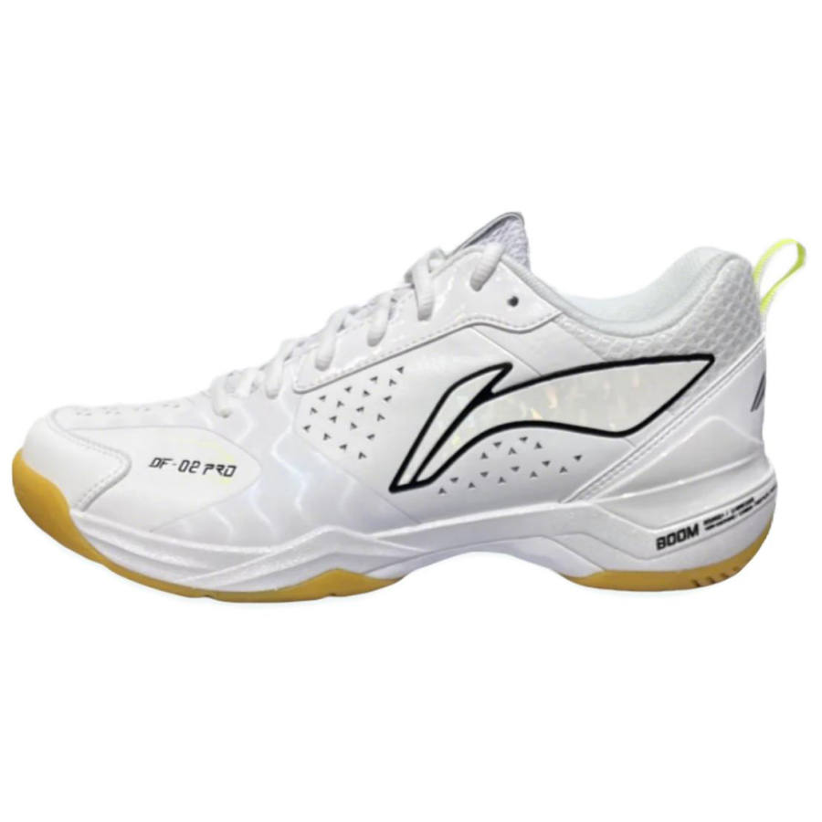 Li-Ning Li Ning Cushioning, Wear Resistant Low top Badminton Shoes Unisex White