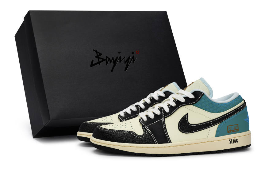 Jordan Jordan Air Jordan 1 811 Manufacturing, Sliding Memories, Special Shoe Box Abrasion Resistant Slip Resistant