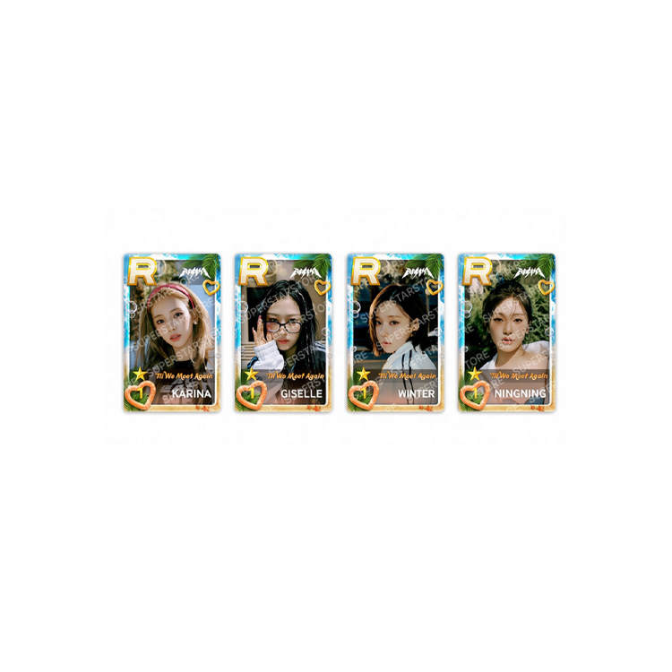 SM ENTERTAINMENT Aespa BEST 1 Game Card Photocards 1 Pack