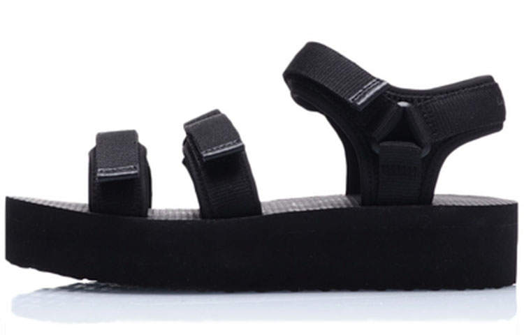 Li-Ning Li Ning Slip Resistant Abrasion Resistant Sports Sandals Women's Black