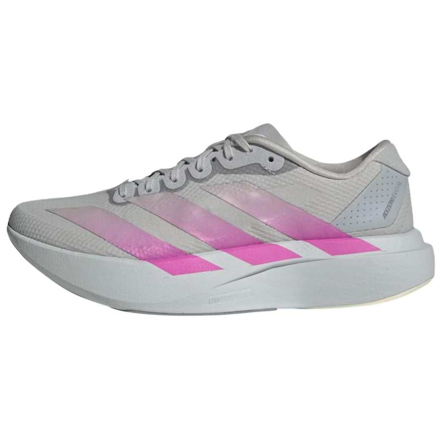 Adidas Adidas Adizero Evo SL Height Increasing Breathable And Resilient Running Shoes Women's Gray Purple