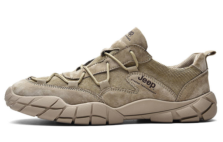 Jeep Cushioning Abrasion Resistant Low top Outdoor Shoes Men's Sand