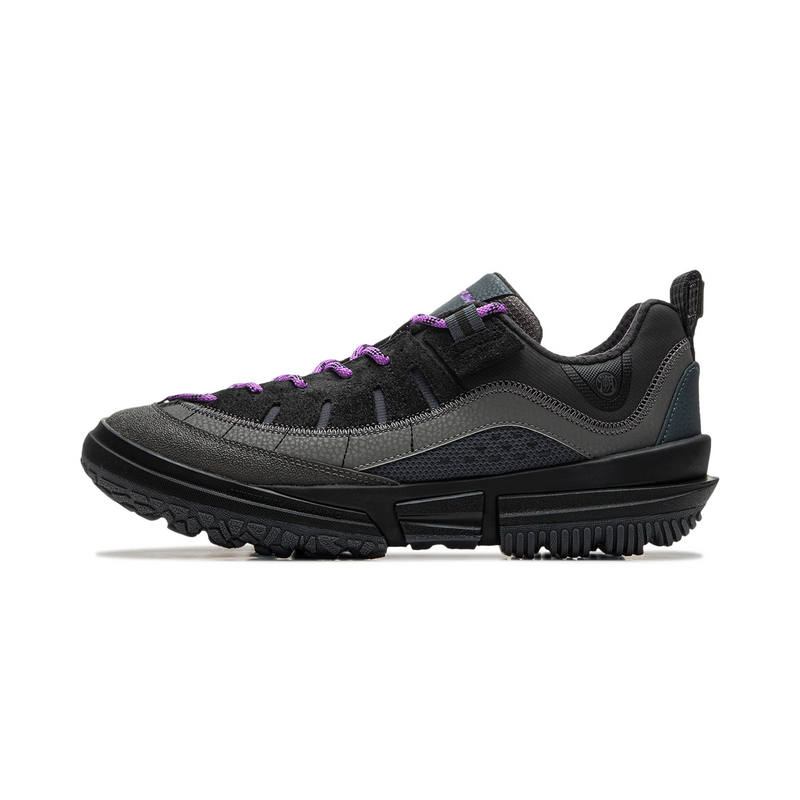 Li-Ning Li Ning CF Tracing, Linchuan Lite Cushioning, Wear Resistant Low top Outdoor Hiking Shoes Men's Black