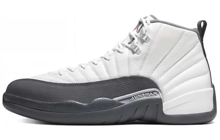Jordan Jordan 12 Retro White Dark Grey