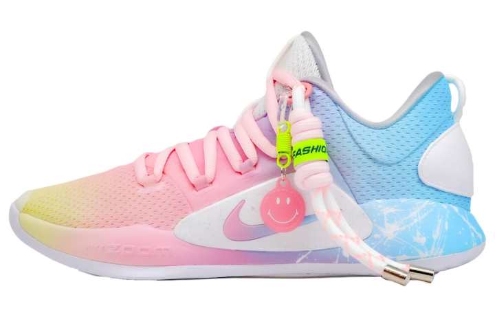 Nike Nike Hyperdunk 10 Fabric Cushioning Slip Resistant Abrasion Resistant Breathable