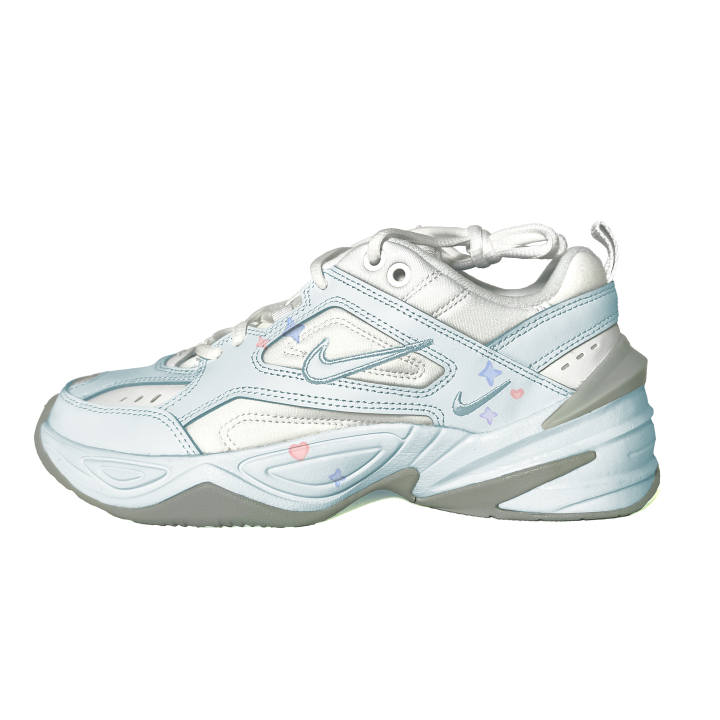 Nike Nike M2K Tekno Low top Chunky Sneakers Women's White Blue
