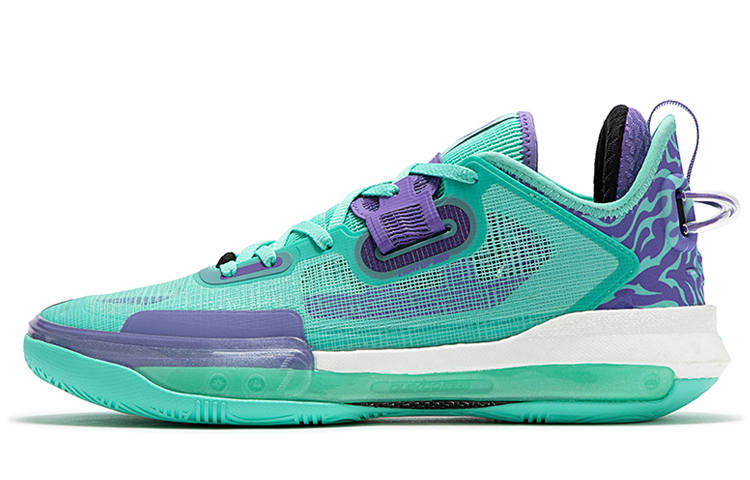 361° Supernova 1.0 Pro Basketball Shoes Men's Low Top Jade Green/Ultraviolet
