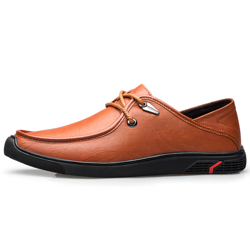 BAGE BAGE Top Grain Cow Leather Casual Leather Shoes Men's
