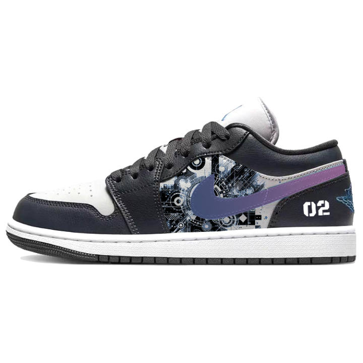 Jordan Jordan Air Jordan 1 Technological Avant Garde, Fantasy Universe Slip Resistant Slip Resistant Low top