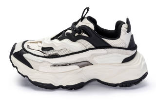 WHITE HOT Abrasion Resistant Breathable Height Increasing Low top Chunky Sneakers Unisex