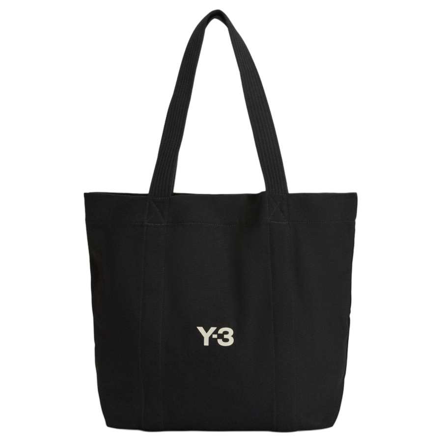 Y-3 Y-3 Logo Printed Tote Bag