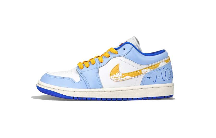 Jordan Jordan Air Jordan 1 'Sport Blue' Slip Resistant Abrasion Resistant Slip Resistant Abrasion Resistant Low top