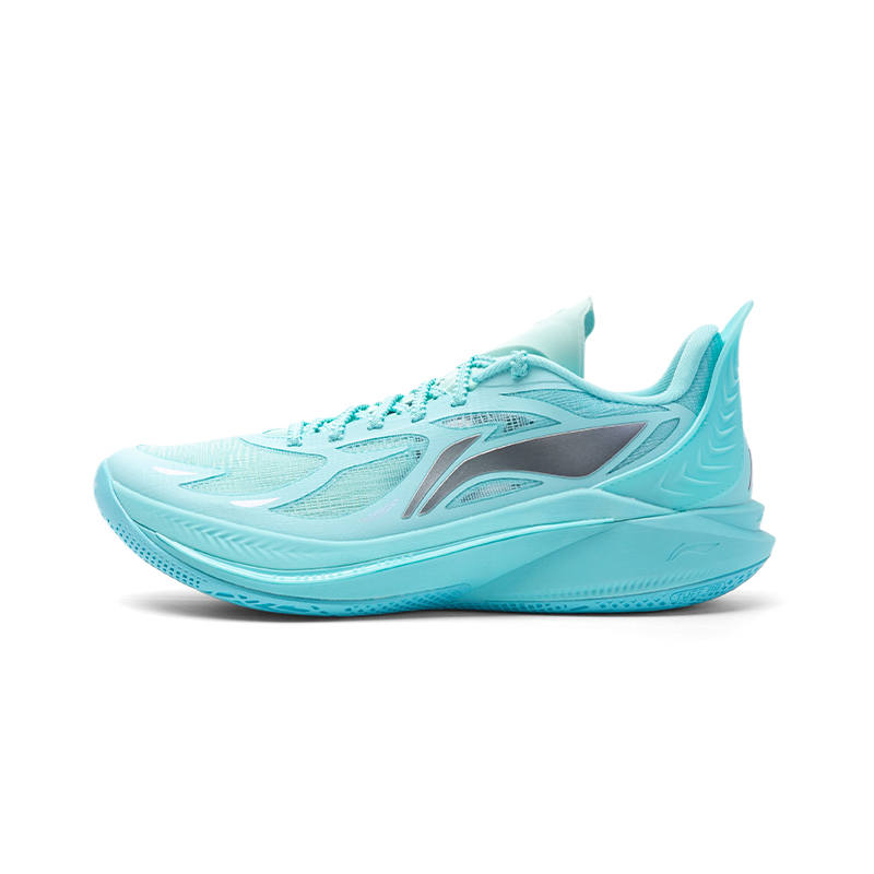 Li-Ning Li Ning Low Top Professional Competition Performance Basketball Shoes Men's Island Blue