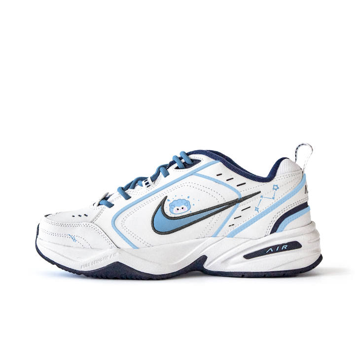 Nike Nike Air Monarch 4 The Evening Breeze Brings The Rain, Amber, Casual Versatile Slip Resistant Abrasion Resistant