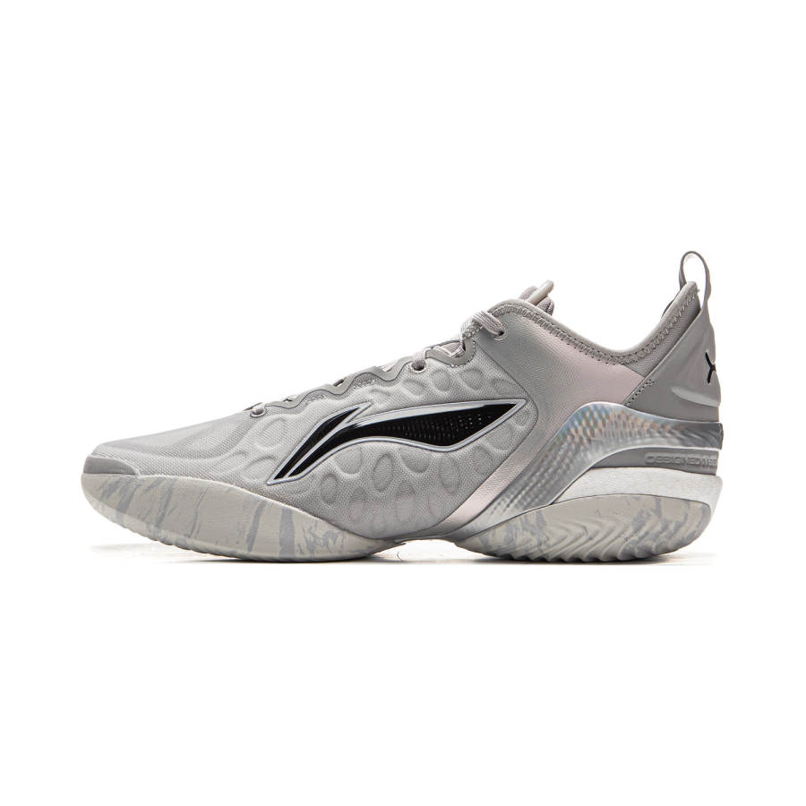 Li-Ning Li Ning Yushuai 19V2 Basketball Shoes Men's Low Top Gray