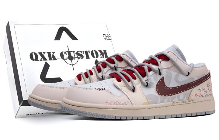 Jordan Jordan Air Jordan 1 Star Moon Sequence, Box Synthetic Leather Slip Resistant Abrasion Resistant