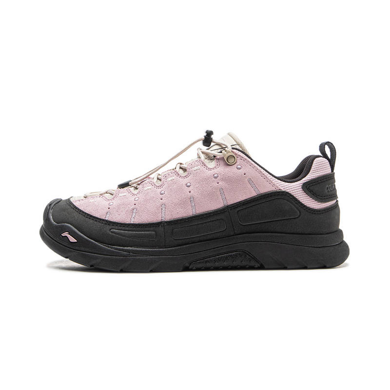 Li-Ning Li Ning Outdoor CF Tracing, Forest Grace SE Low top Outdoor Hiking Shoes Unisex Pink