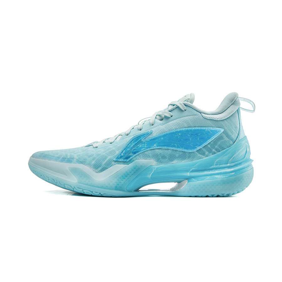 Li-Ning Li Ning Liren 5 Coverage Slip Resistant Rebound Performance Basketball Shoes Men's Blue