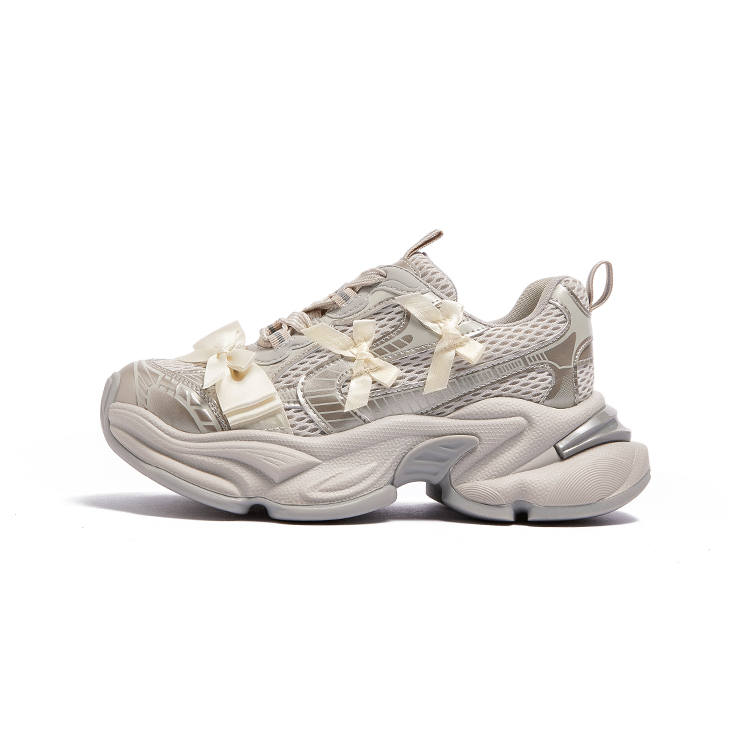 CAMEL Textile, Synthetic Leather Low top Chunky Sneakers Women's
