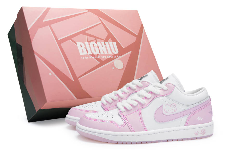 Jordan Jordan Air Jordan 1 Low 811 Manufacturing, Line Kitten, Special Shoe Box Abrasion Resistant, Breathable, Slip Resistant