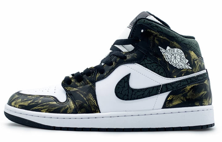 Jordan Jordan Air Jordan 1 Mid Leather Abrasion Resistant Breathable Abrasion Resistant Breathable Mid top