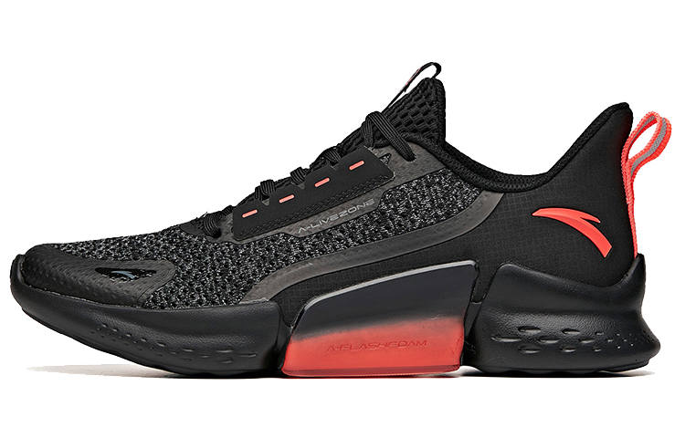 ANTA Variety Training Collection Training Shoes Men's Low Top Black/Red