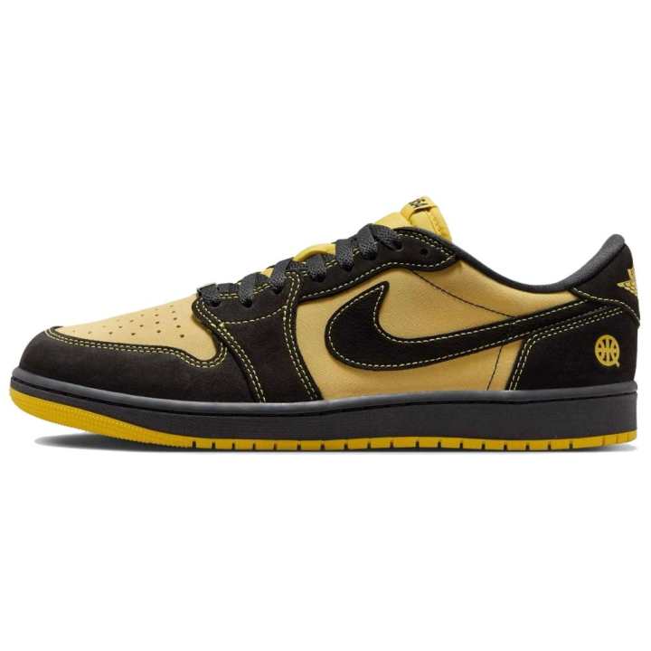Jordan JORDAN 1 Retro Low Og Quai 54 Black Tour Yellow Red