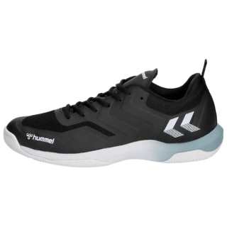 Hummel Slip Resistant Abrasion Resistant Low top Training Shoes Unisex Black