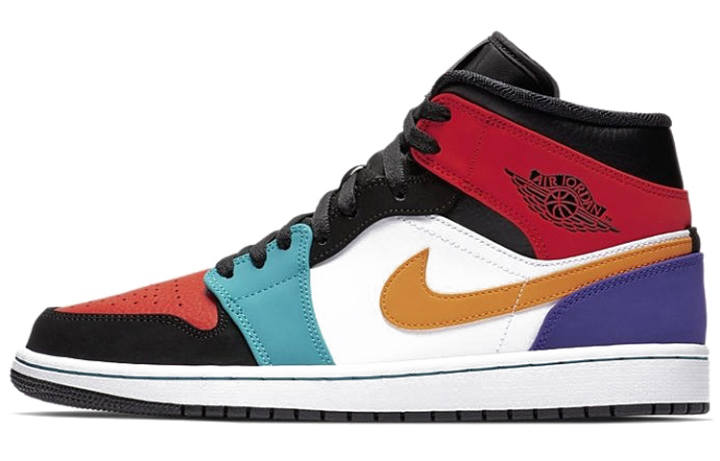 Jordan Jordan 1 Mid Bred Multi-Color
